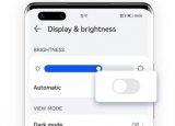 了解華為手機(jī)自動屏幕亮度