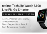 榮耀TechLifeWatchS100智能手表配備1.69英寸顯示屏皮膚溫度監(jiān)測推出