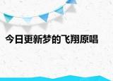 今日更新夢(mèng)的飛翔原唱