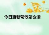 今日更新荀攸怎么讀