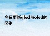 今日更新qled與oled的區(qū)別