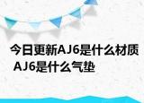 今日更新AJ6是什么材質 AJ6是什么氣墊