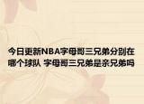 今日更新NBA字母哥三兄弟分別在哪個(gè)球隊(duì) 字母哥三兄弟是親兄弟嗎