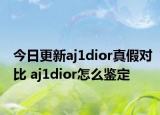 今日更新aj1dior真假對(duì)比 aj1dior怎么鑒定