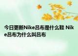 今日更新Nike呂布是什么鞋 Nike呂布為什么叫呂布