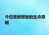 今日更新怒放的生命原唱