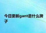 今日更新gant是什么牌子