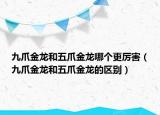 九爪金龍和五爪金龍哪個更厲害（九爪金龍和五爪金龍的區(qū)別）