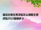 湖北社保生育津貼怎么領(lǐng)取生育津貼2022報銷多少