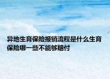 異地生育保險報銷流程是什么生育保險哪一些不能夠賠付