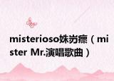 misterioso姝岃瘝（mister Mr.演唱歌曲）