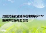 沈陽靈活就業(yè)社保在哪繳費(fèi)2022醫(yī)保養(yǎng)老保險(xiǎn)怎么交