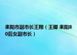 耒陽市副市長王翔（王卿 耒陽80后女副市長）