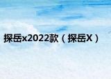 探岳x2022款（探岳X）