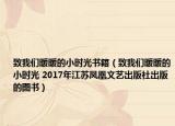 致我們暖暖的小時(shí)光書籍（致我們暖暖的小時(shí)光 2017年江蘇鳳凰文藝出版社出版的圖書）