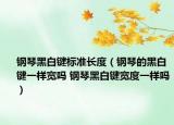 鋼琴黑白鍵標(biāo)準(zhǔn)長(zhǎng)度（鋼琴的黑白鍵一樣寬嗎 鋼琴黑白鍵寬度一樣嗎）