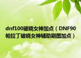 dnf100破曉女神加點(diǎn)（DNF90帕拉丁破曉女神輔助刷圖加點(diǎn)）