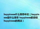 happiness什么意思中文（happiness是什么意思 happiness的音標(biāo) happiness的用法）