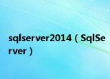 sqlserver2014（SqlServer）