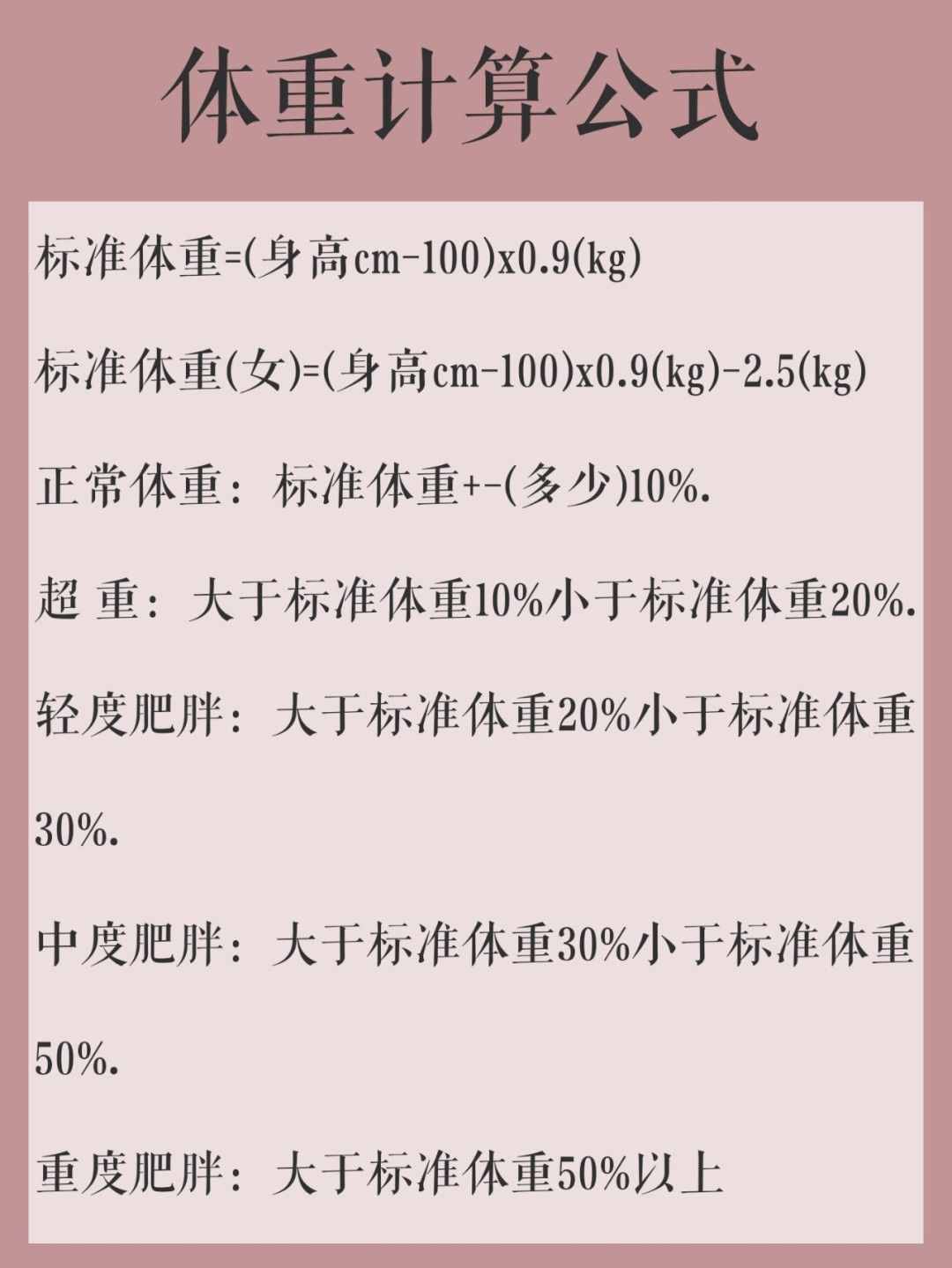 完美身材計算公式，三步告訴你要不要減肥，算算你離好身材多遠