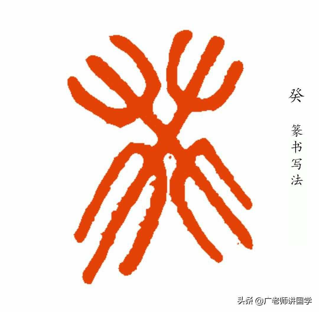 神秘的“天干地支”二十二字詳解之“癸”