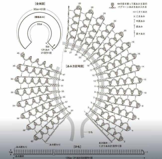 幾款漂亮圍脖編織，圖解清晰，這個(gè)冬天鉤幾件