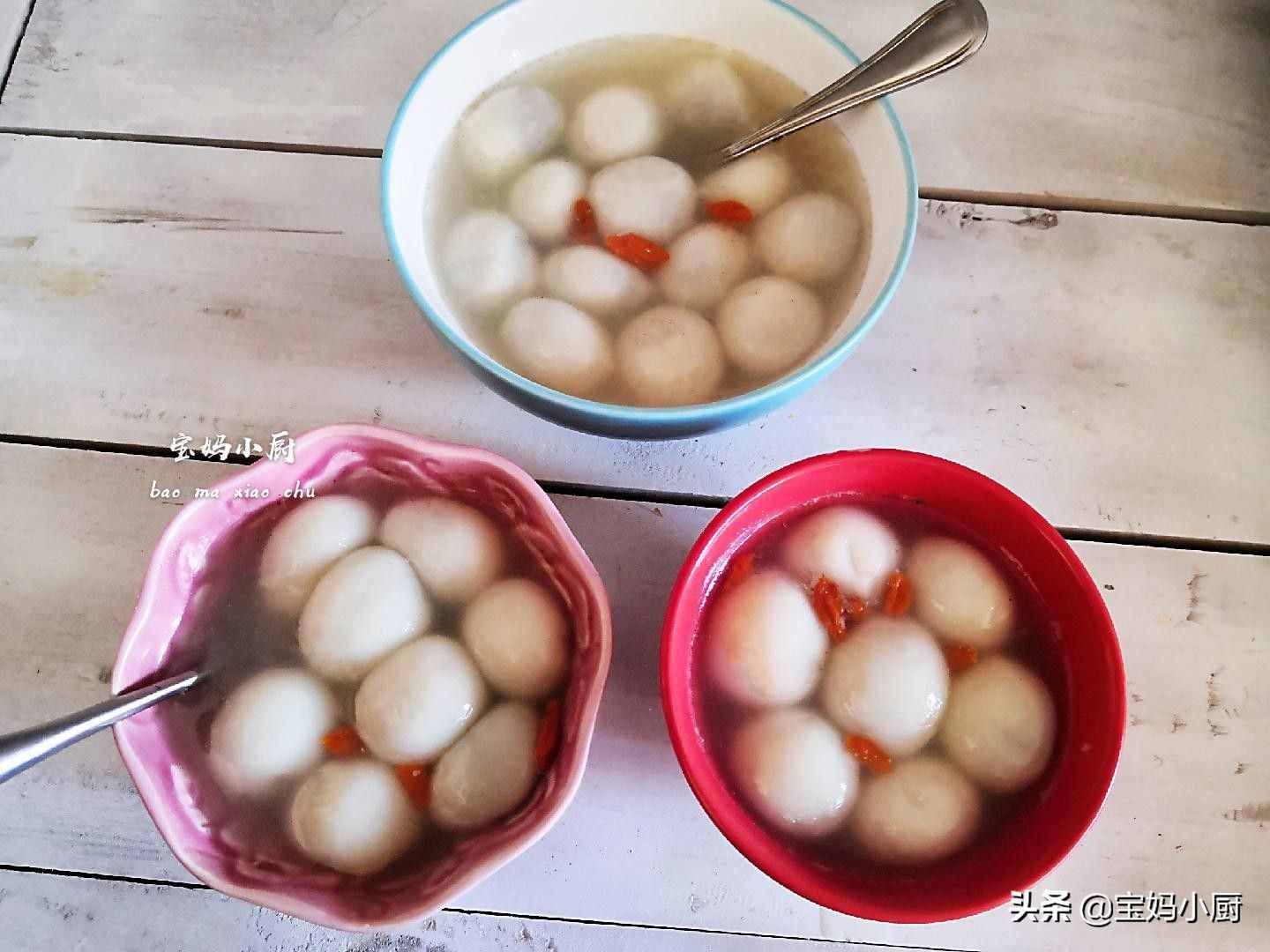 煮湯圓，三個(gè)技巧掌握好，保證圓鼓鼓好吃不破皮