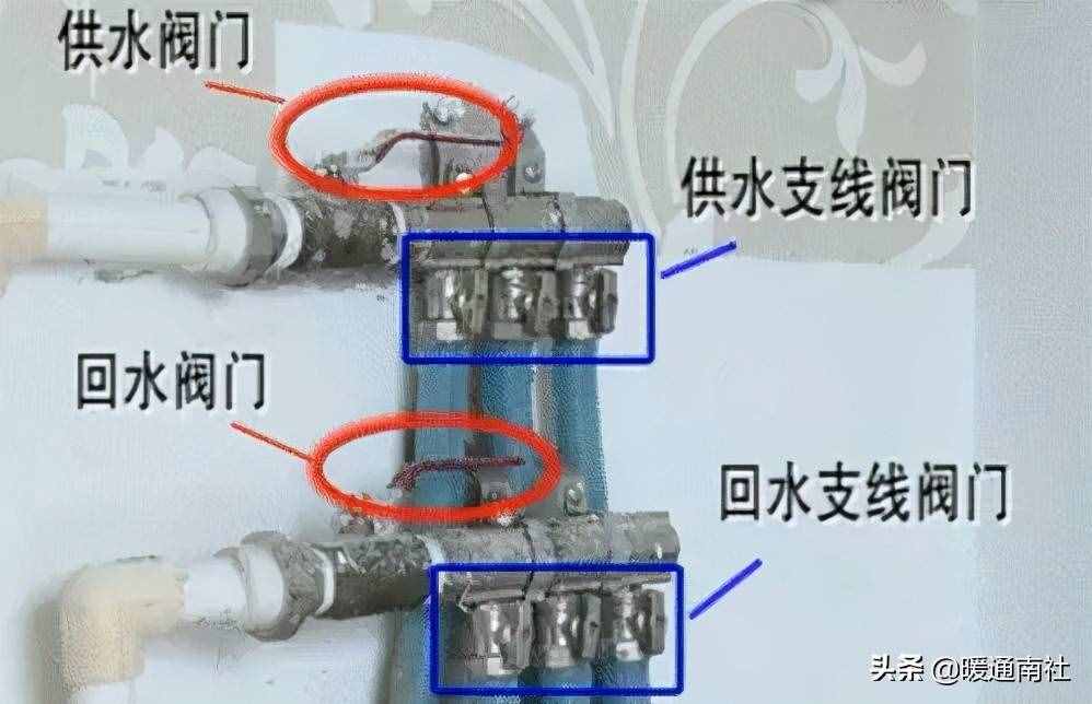 地暖放水、排氣的正確方法