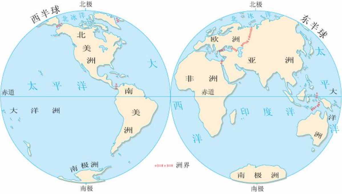 七大洲到底是怎么劃分的？為何歐洲那么小，亞洲那么大？