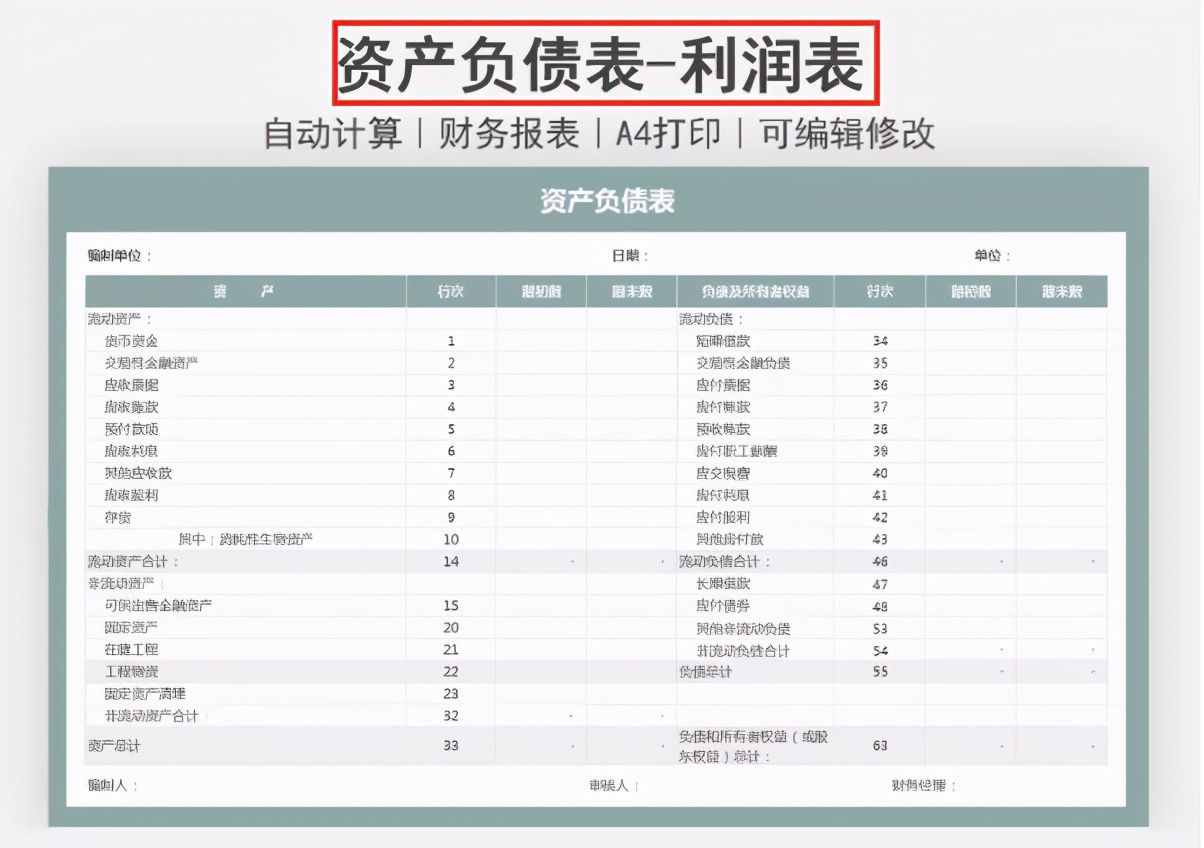 財務(wù)做賬報表很難解決？12張Excel財務(wù)做賬表格模板，可直接使用