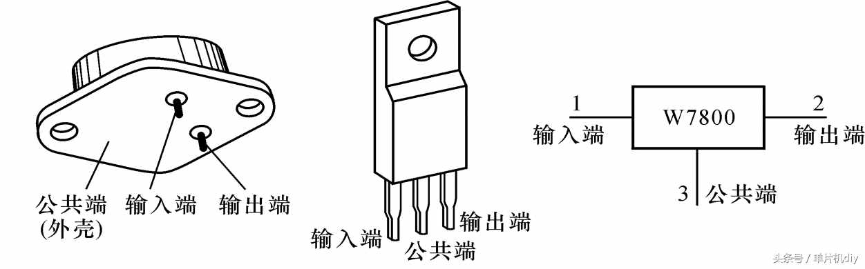 三端穩(wěn)壓管的使用方法講解，輕松實(shí)現(xiàn)5v12v17v電源設(shè)計(jì)