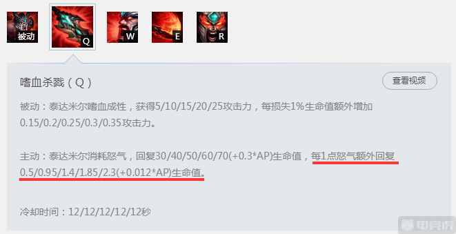 LOL：無解分帶流AP蠻王 強(qiáng)回血旋風(fēng)斬瞬秒脆皮