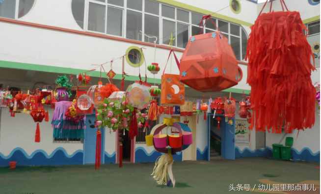 幼兒園新年燈籠吊飾手工作品大集合