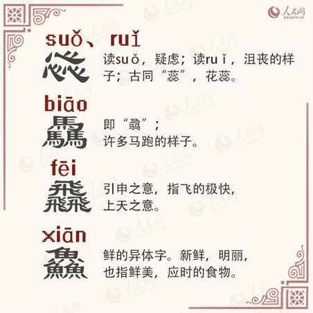 漲知識(shí) 加強(qiáng)版“三疊字”，你會(huì)念嗎？