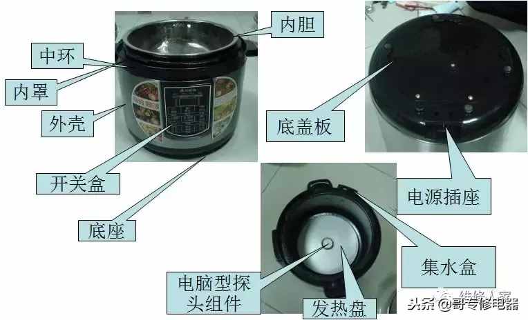 電壓力鍋維修學(xué)習(xí)