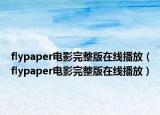 flypaper電影完整版在線播放（flypaper電影完整版在線播放）