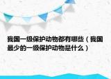 我國(guó)一級(jí)保護(hù)動(dòng)物都有哪些（我國(guó)最少的一級(jí)保護(hù)動(dòng)物是什么）