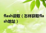 flash讀取（怎樣獲取flash地址）