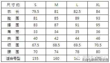 服裝的加放松量尺碼對照表才智服裝制版總結(jié)