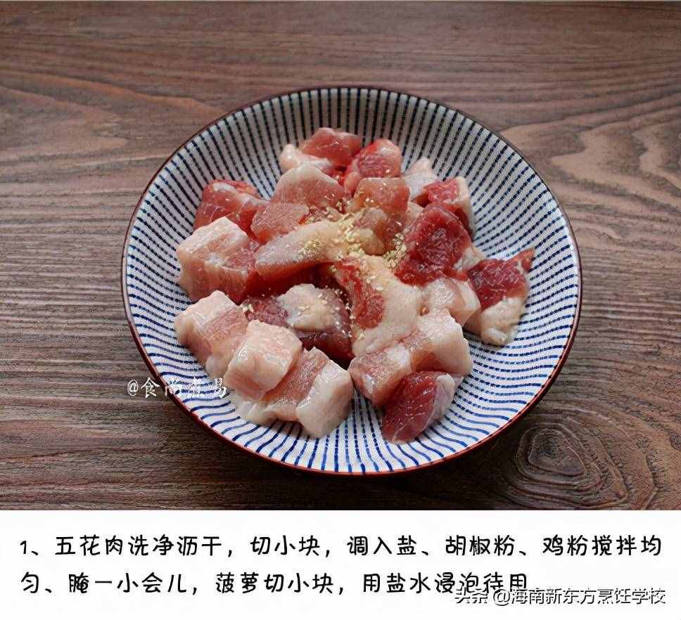 教你菠蘿咕嚕肉的家常做法，外酥里嫩酸甜可口，大人小孩都愛吃