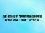 當(dāng)日最新消息 花唄臨時額度到期前一定要還清嗎 不需要一次性還完