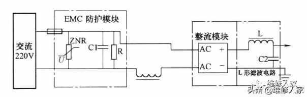 電磁爐特征電路簡介