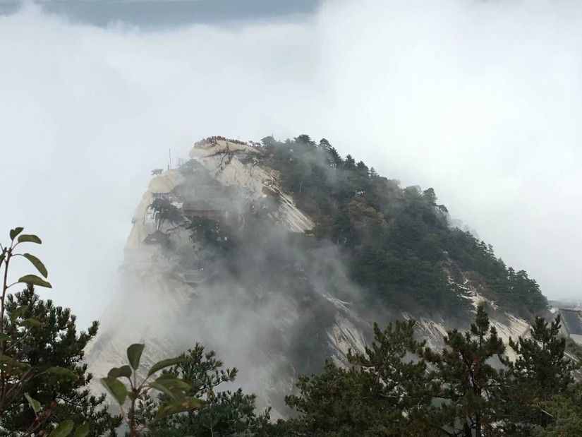 五岳之一，西岳華山