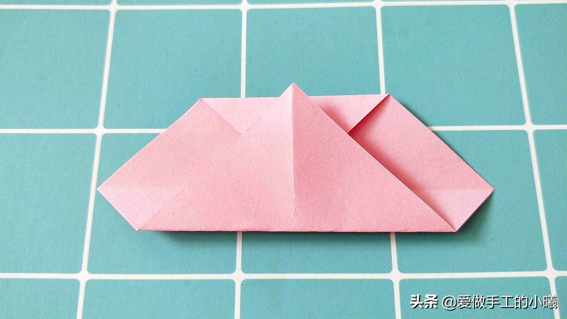 折紙教程：愛(ài)心戒指圖解，簡(jiǎn)單漂亮又別致，快來(lái)看看