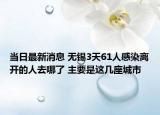 當(dāng)日最新消息 無(wú)錫3天61人感染離開的人去哪了 主要是這幾座城市