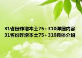 31省份昨增本土75+310詳細(xì)內(nèi)容 31省份昨增本土75+310具體介紹