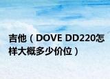 吉他（DOVE DD220怎樣大概多少價位）