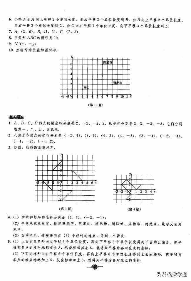 七年級(jí)數(shù)學(xué)下冊(cè)課本教材課后練習(xí)答案