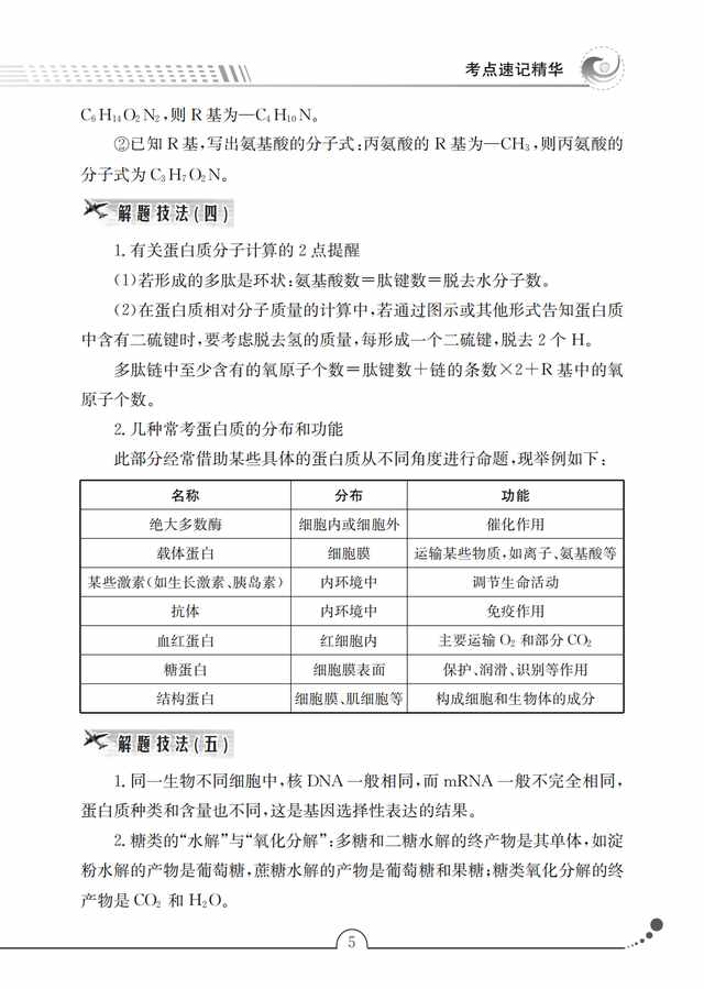 高中生物考點手冊，核心考點+規(guī)律總結(jié)+解題策略，一輪復(fù)習(xí)秘籍