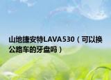 山地捷安特LAVA530（可以換公路車的牙盤嗎）